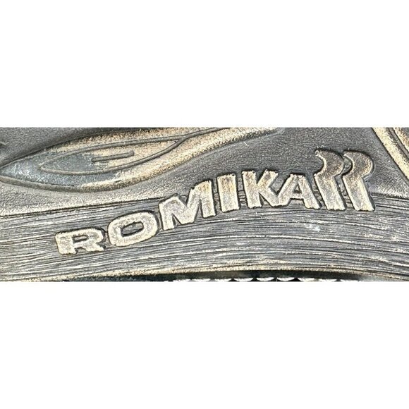 Romika Leather Sandals Slingback Summer Strappy Shoes Black Women Sz 40 US 9/9.5 - Picture 14 of 14